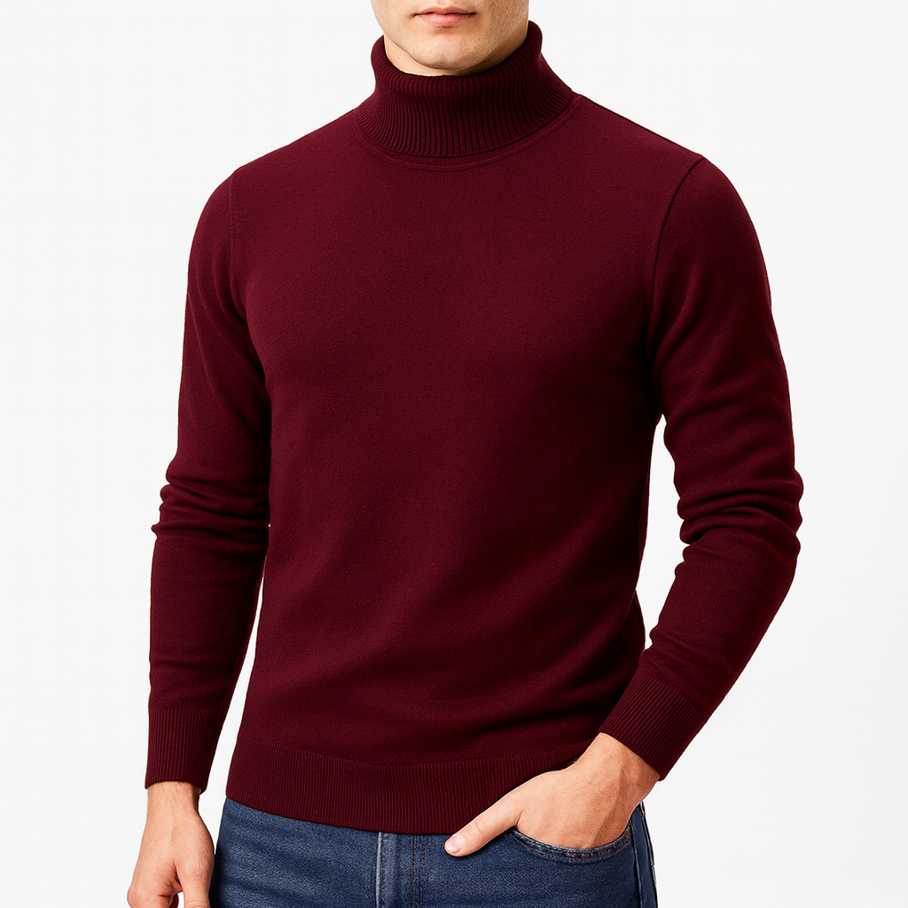 Exclusive Turtleneck Sweater for Men – Elegant, Soft & Versatile