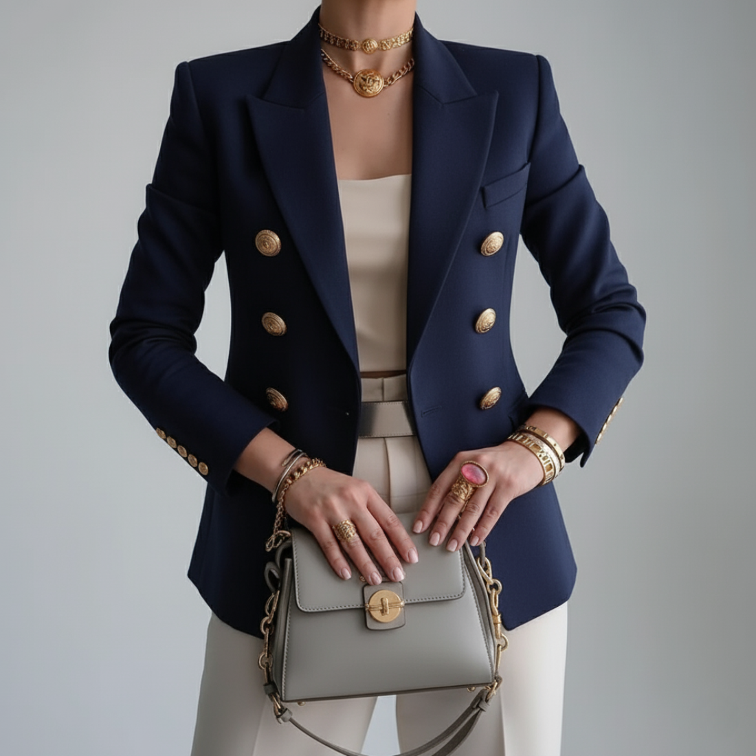 Sarah | Women's Double-Breasted Blazer